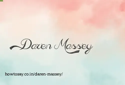 Daren Massey