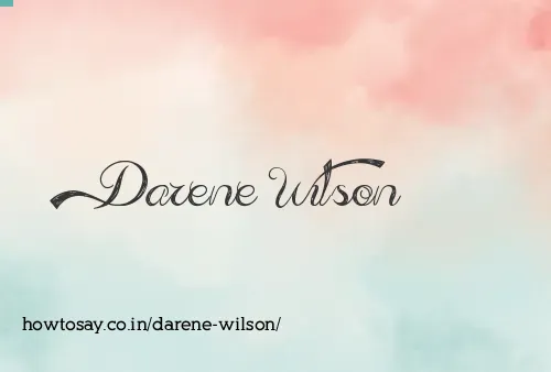 Darene Wilson