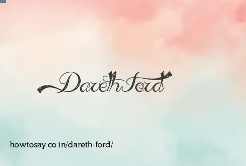 Dareth Ford
