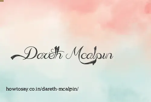 Dareth Mcalpin