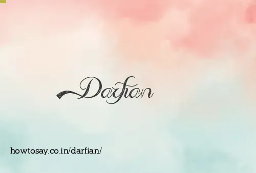 Darfian