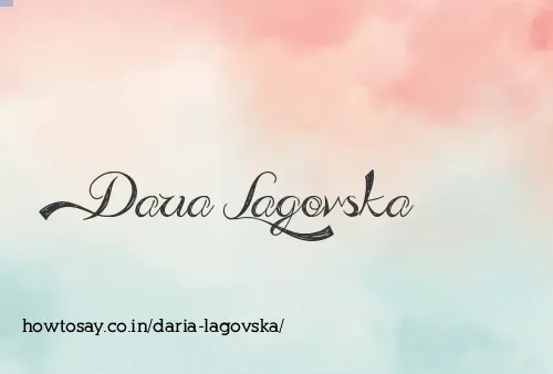 Daria Lagovska