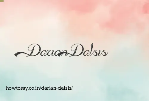 Darian Dalsis