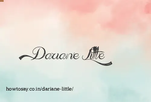 Dariane Little