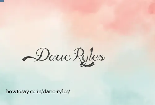 Daric Ryles