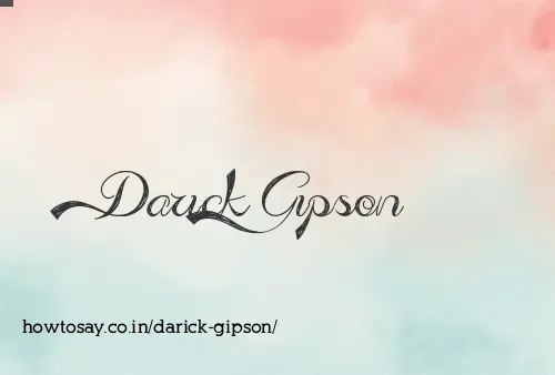 Darick Gipson