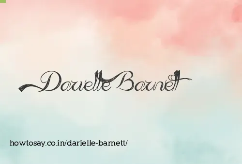 Darielle Barnett
