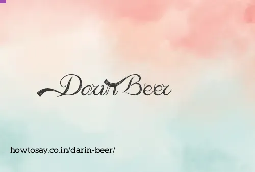 Darin Beer