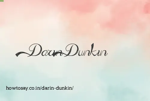 Darin Dunkin