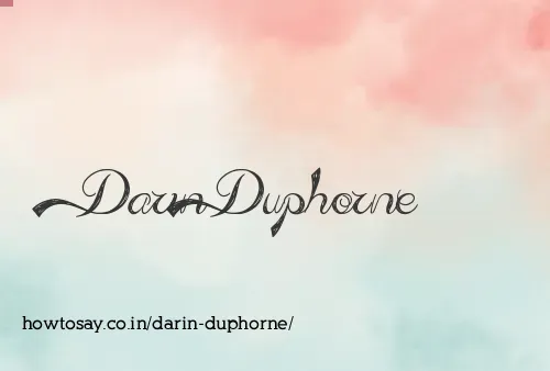 Darin Duphorne