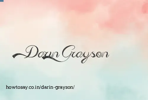 Darin Grayson