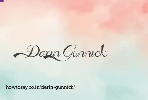 Darin Gunnick