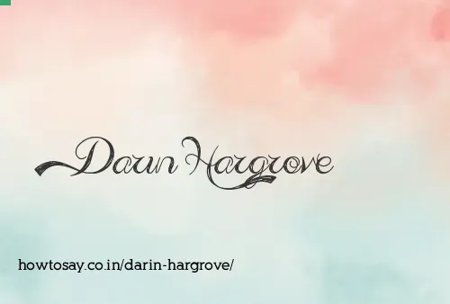 Darin Hargrove