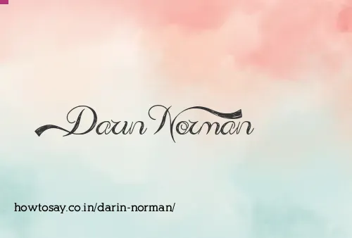 Darin Norman