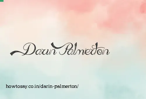 Darin Palmerton