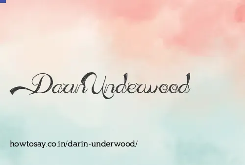 Darin Underwood