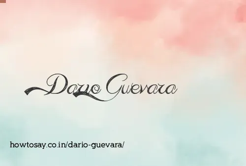 Dario Guevara