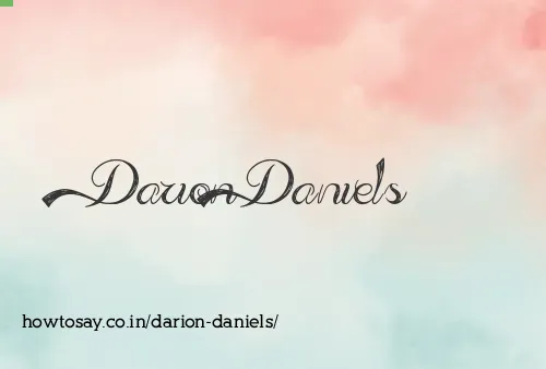 Darion Daniels