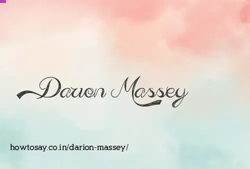 Darion Massey