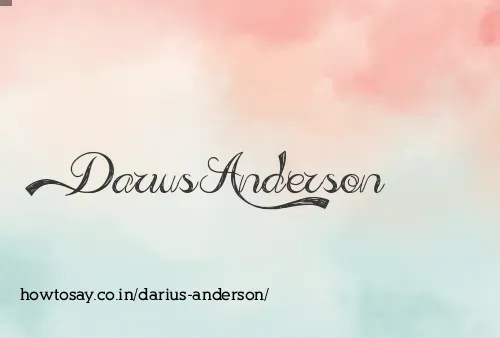 Darius Anderson