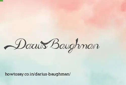 Darius Baughman