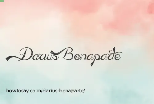 Darius Bonaparte