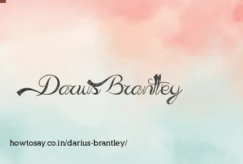 Darius Brantley