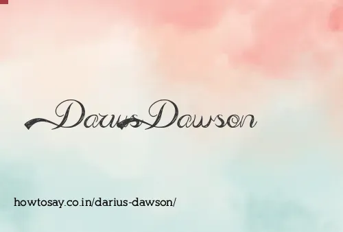 Darius Dawson