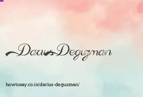 Darius Deguzman
