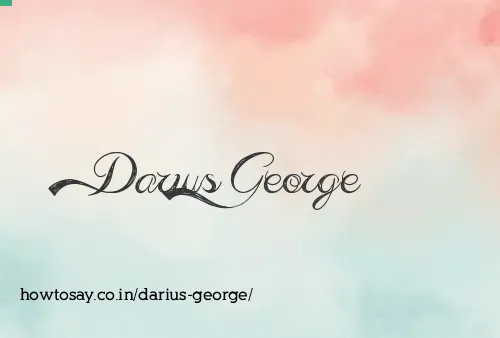 Darius George