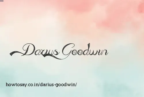 Darius Goodwin
