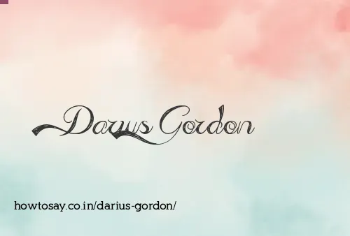 Darius Gordon
