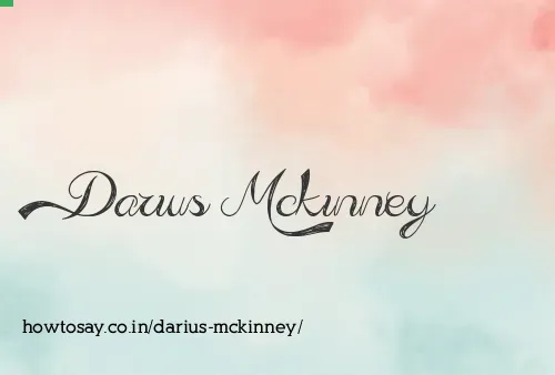 Darius Mckinney