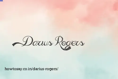 Darius Rogers
