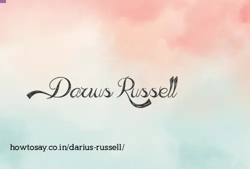 Darius Russell