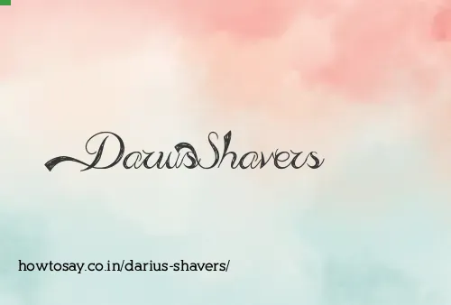 Darius Shavers