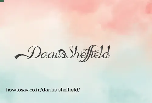 Darius Sheffield