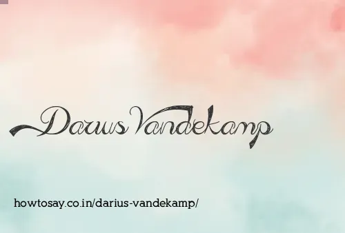 Darius Vandekamp