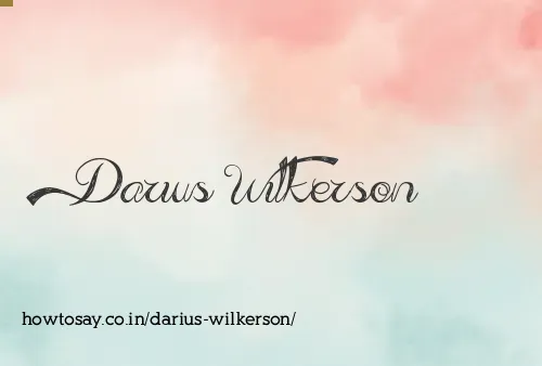 Darius Wilkerson