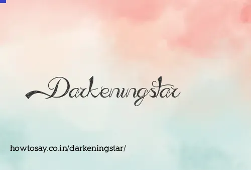 Darkeningstar
