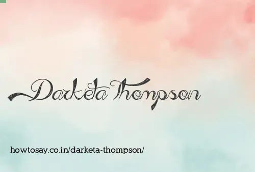 Darketa Thompson