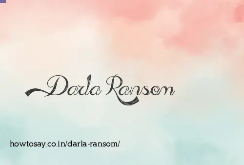 Darla Ransom