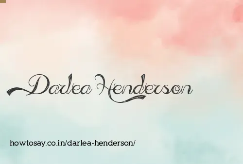 Darlea Henderson