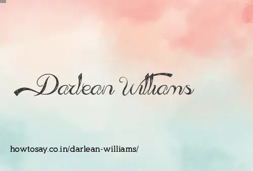 Darlean Williams