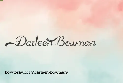 Darleen Bowman