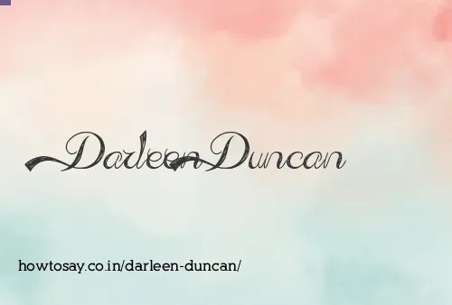 Darleen Duncan