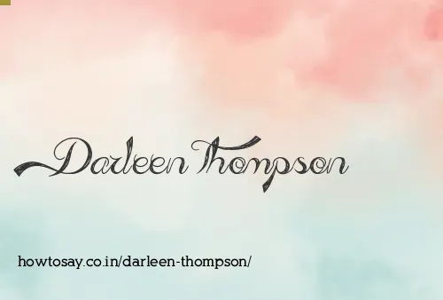 Darleen Thompson