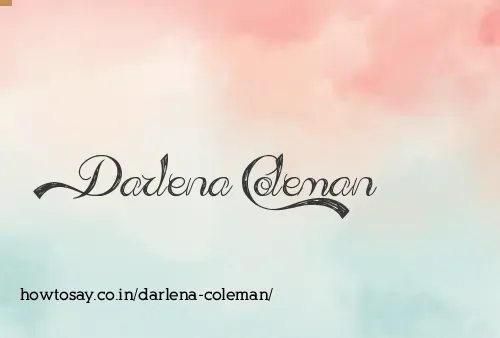 Darlena Coleman