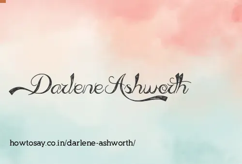 Darlene Ashworth