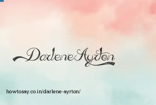 Darlene Ayrton